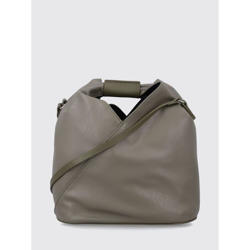 Mm6 Maison Margiela Women Mm6 Maison Margiela Japanese Calf Leather Bucket Bag